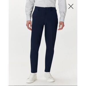 Quince Men's Performance Stretch Technical Dress Pants in Navy - 36 x32
